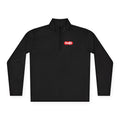fudjt Anti-Supremacy Red Badge Quarter-Zip Performance Pullover | Bold Backside | 7 Colors