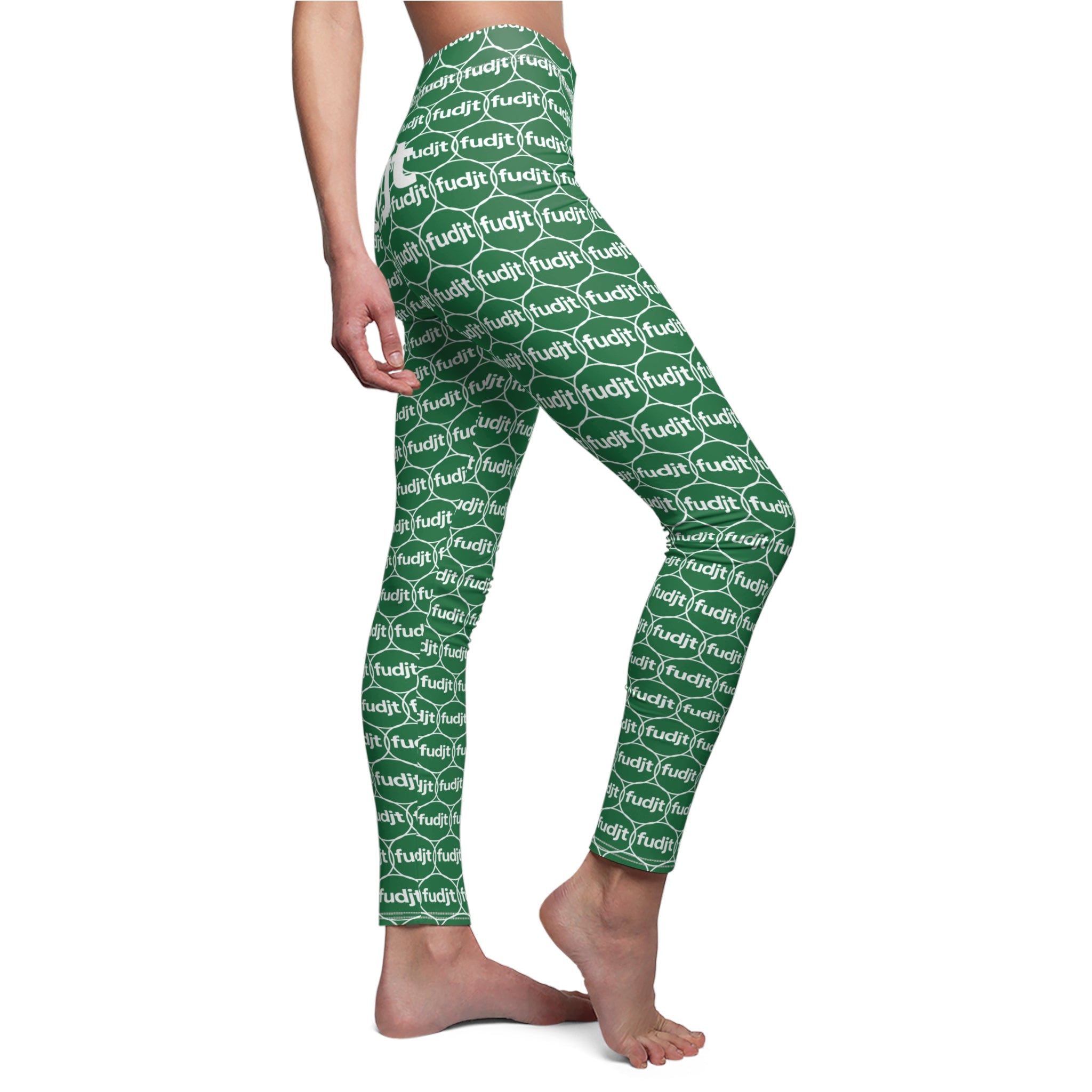 Dark Green fudjt Unbroken Chain 2.5 Casual+ Leggings