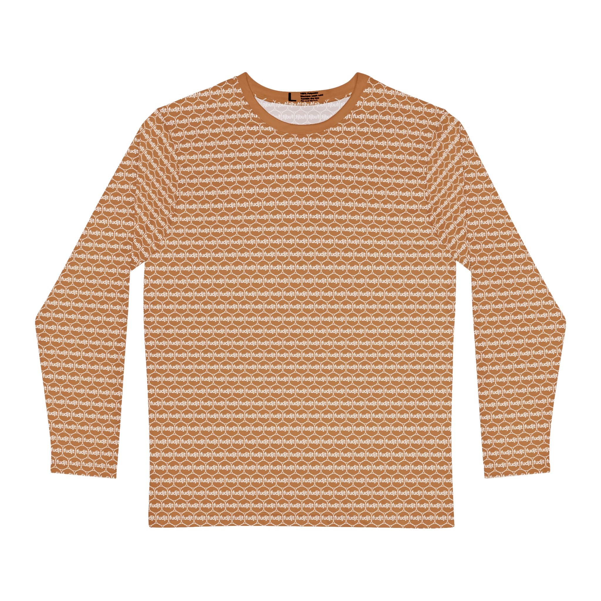 Light Brown fudjt Unbroken Chain 1.25 Fluid Vibes Long Sleeve Shirt