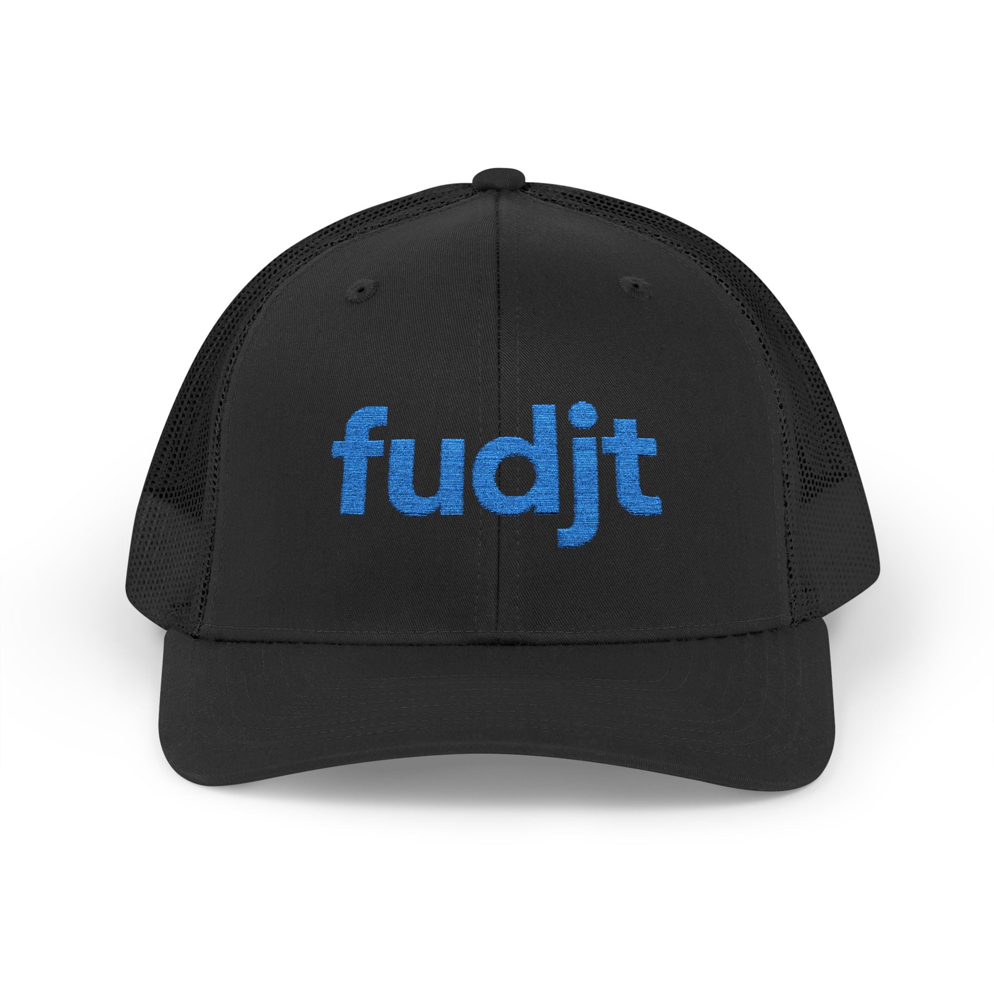 Light Blue fudjt logo Snapback Trucker Cap | 6 Colors