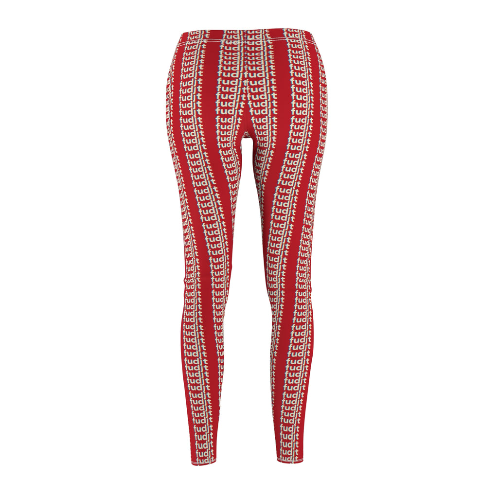 Dark Red fudjt Blindside 2.5 Leggings