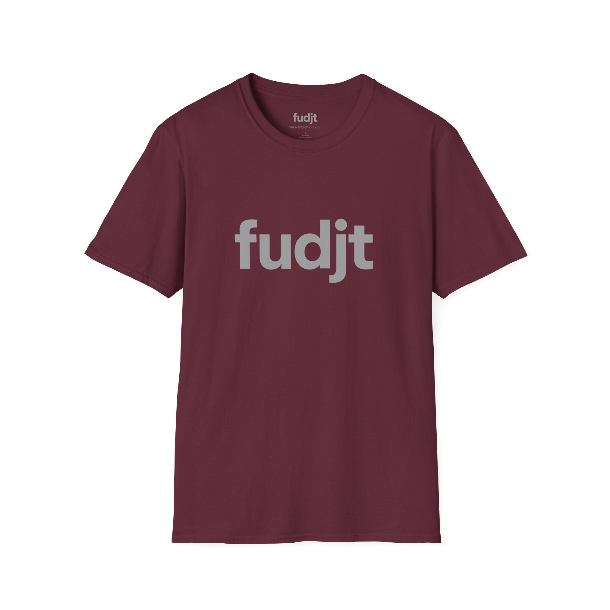 fudjt Everyday Style Gray logo Tee | 16 Colors