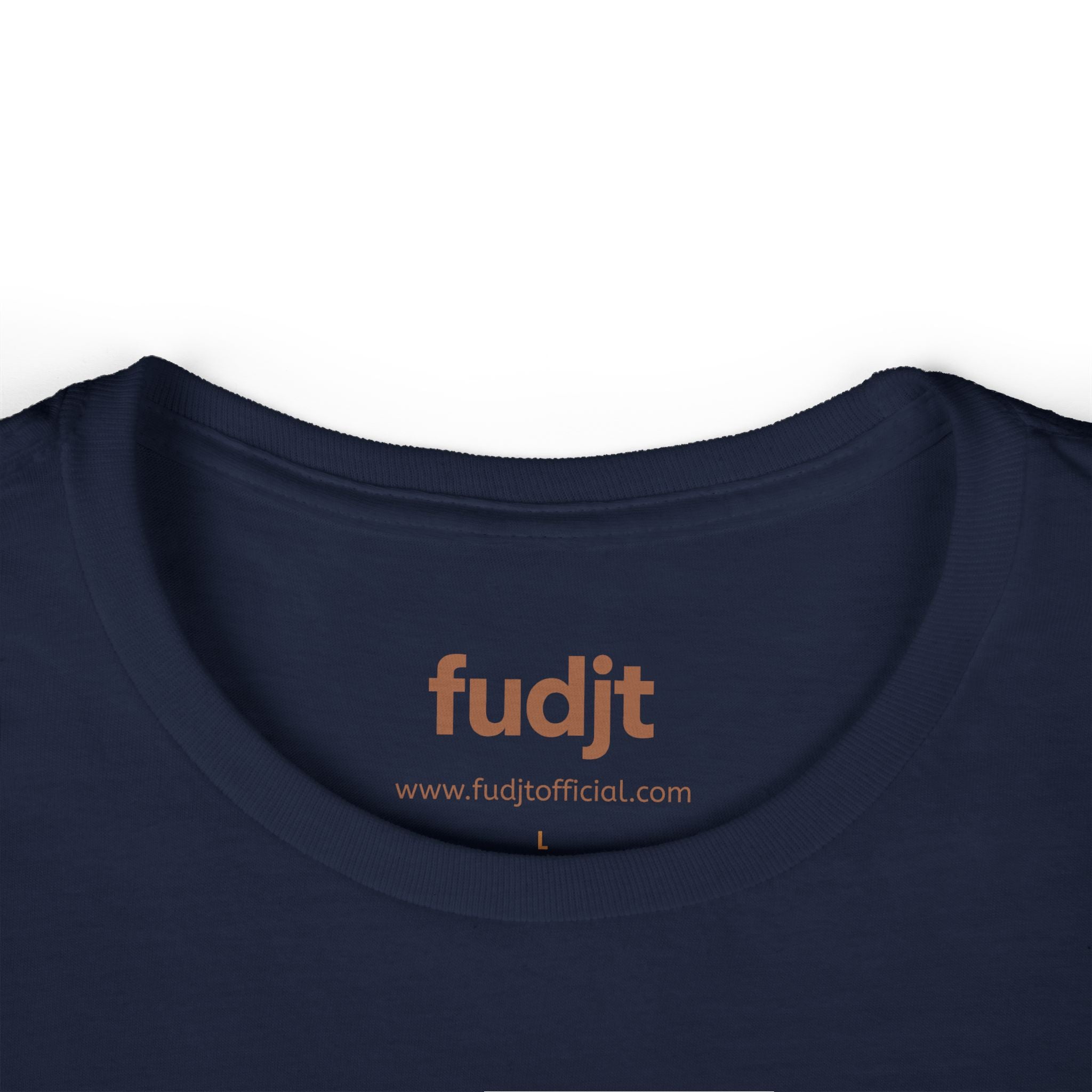 Women's Brown fudjt logo Comfy Stylie Tee | 12 Colors