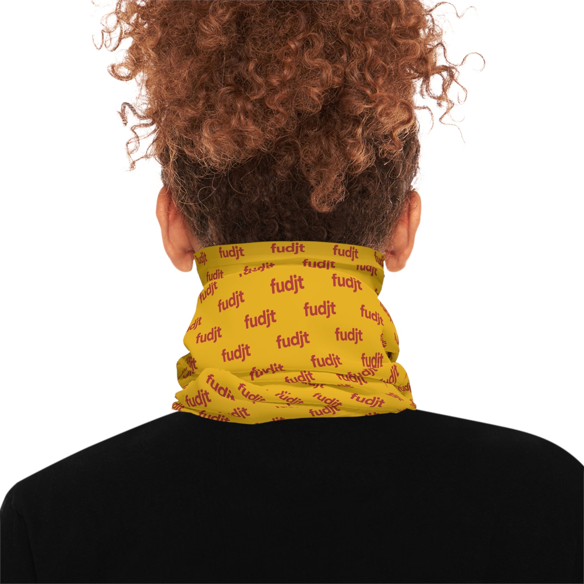 Yellow & Red fudjt Lightweight Neck Gaiter
