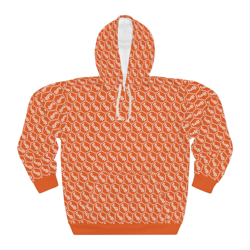 Orange fudjt Unbroken Chain Hoodie | All Over 2.5-45