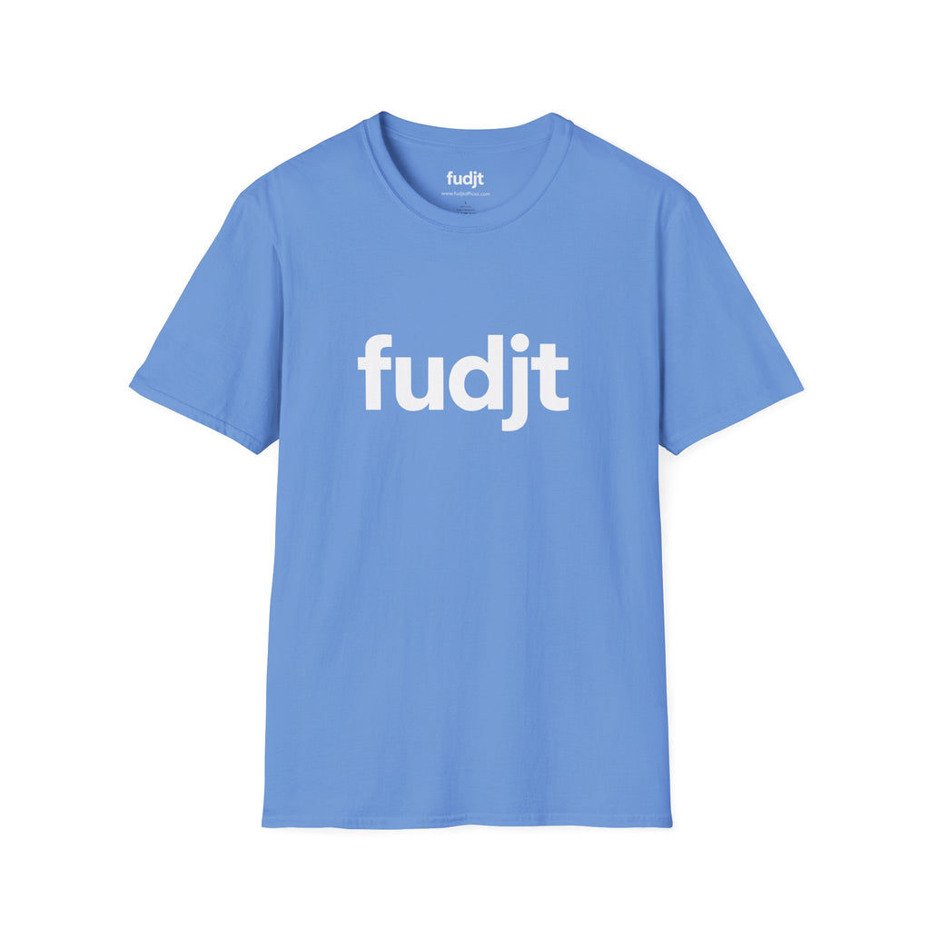 fudjt Everyday Style White logo Tee | 14 Colors
