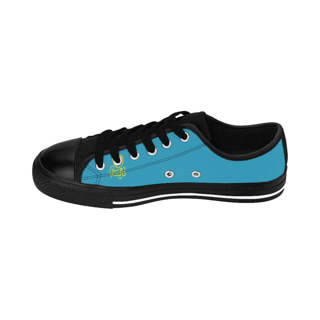 Turquoise Golden fudjt No Kings Street Style Sneakers | Men & Boys 1.5 Low Top