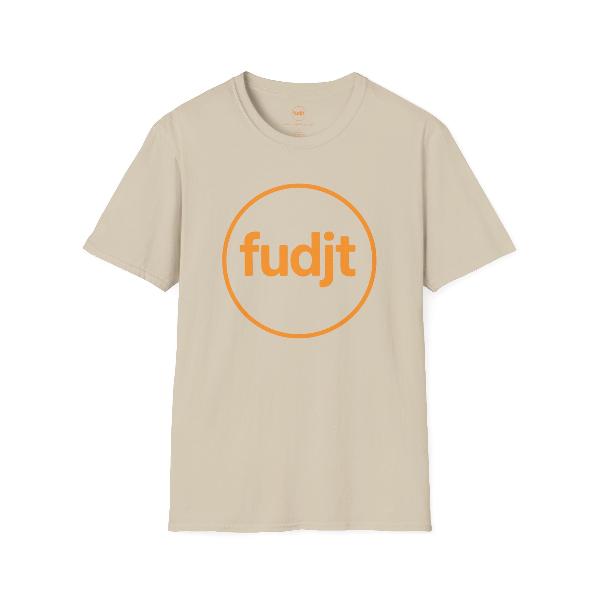 Orange fudjt Circle Everyday Style Tee | 14 Colors