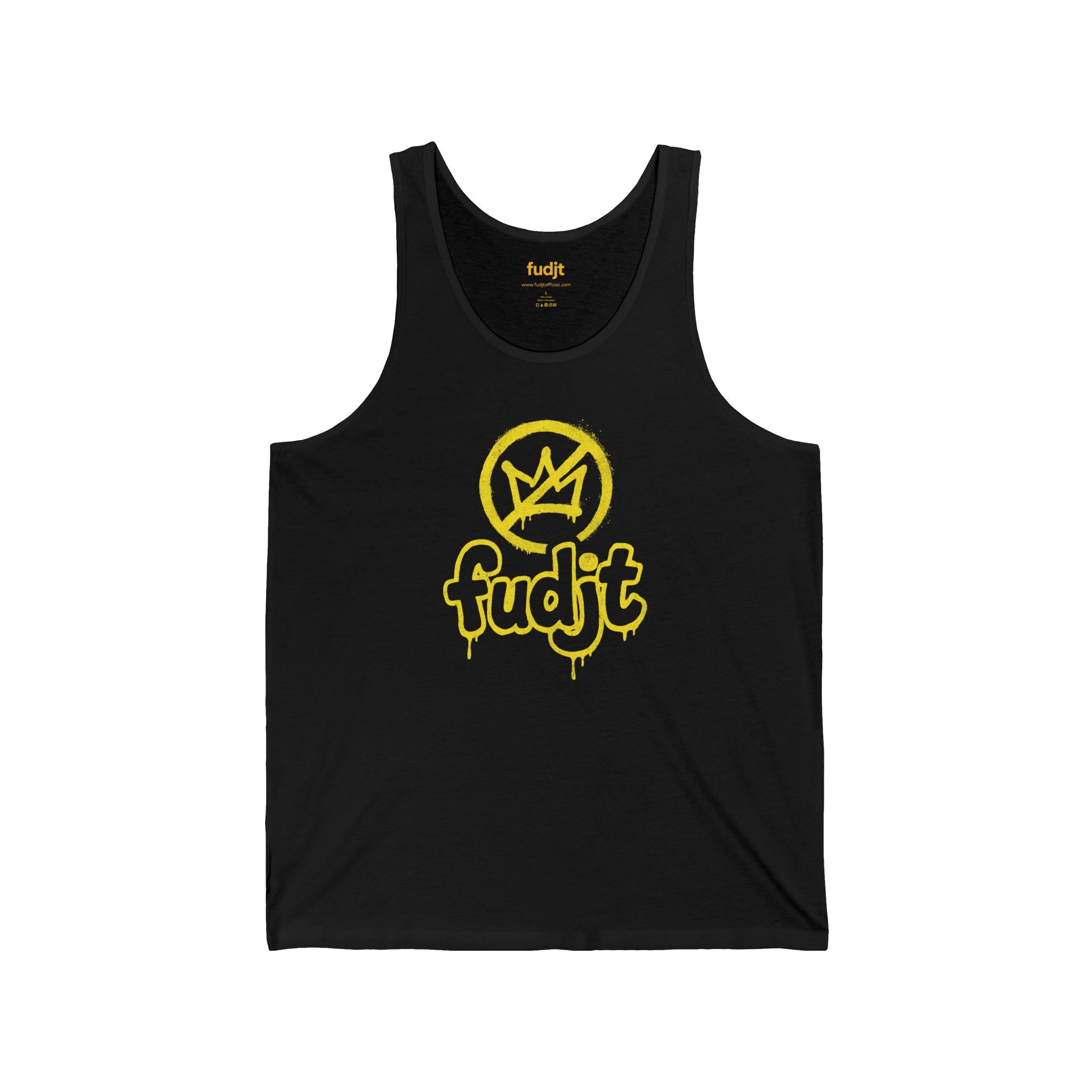 Golden fudjt No Kings Jersey Tank | 4 Stylish Colors