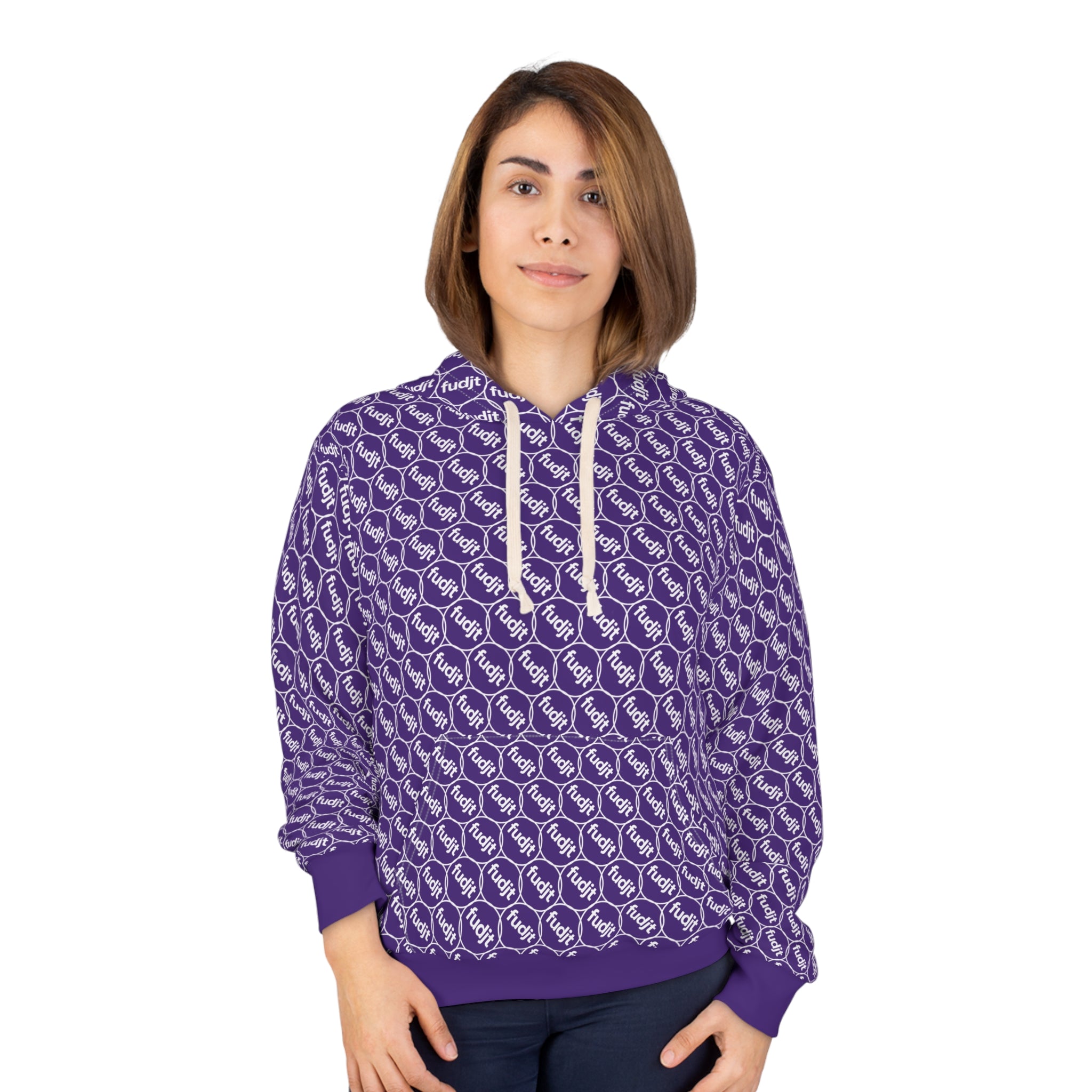 Purple fudjt Unbroken Chain Hoodie | All Over 2.5-45