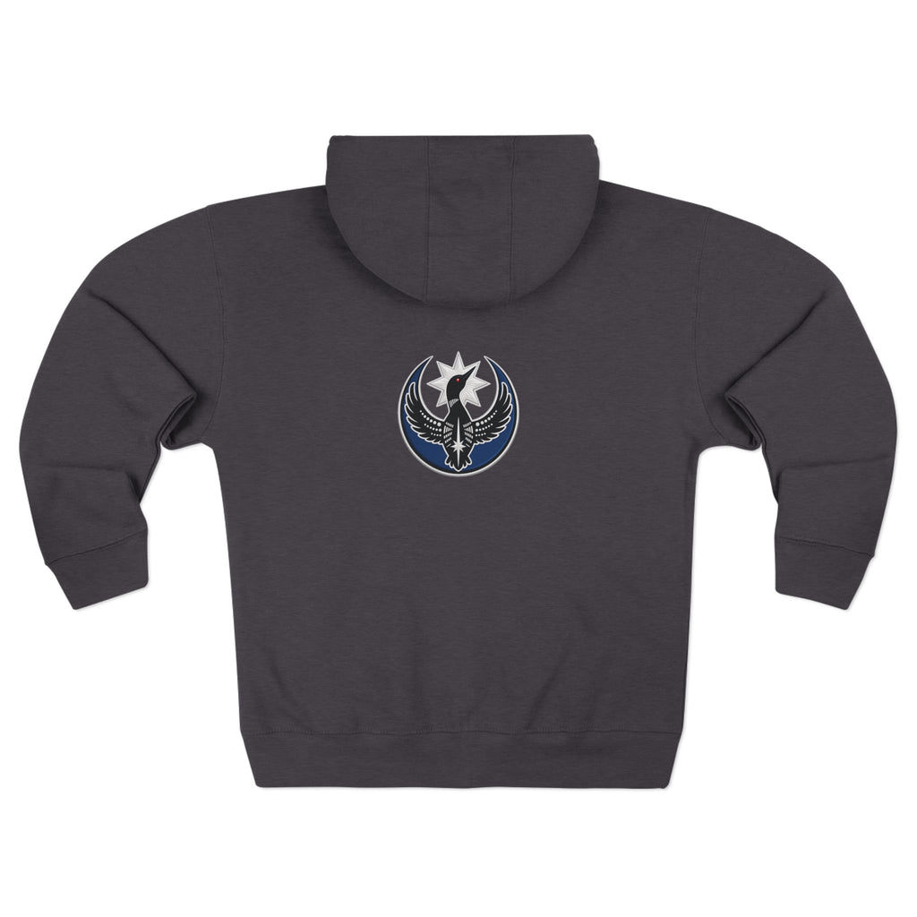MN Rebel Loon Especial fudjt Zip Hoodie | Front & Back Graphic | 7 Colors
