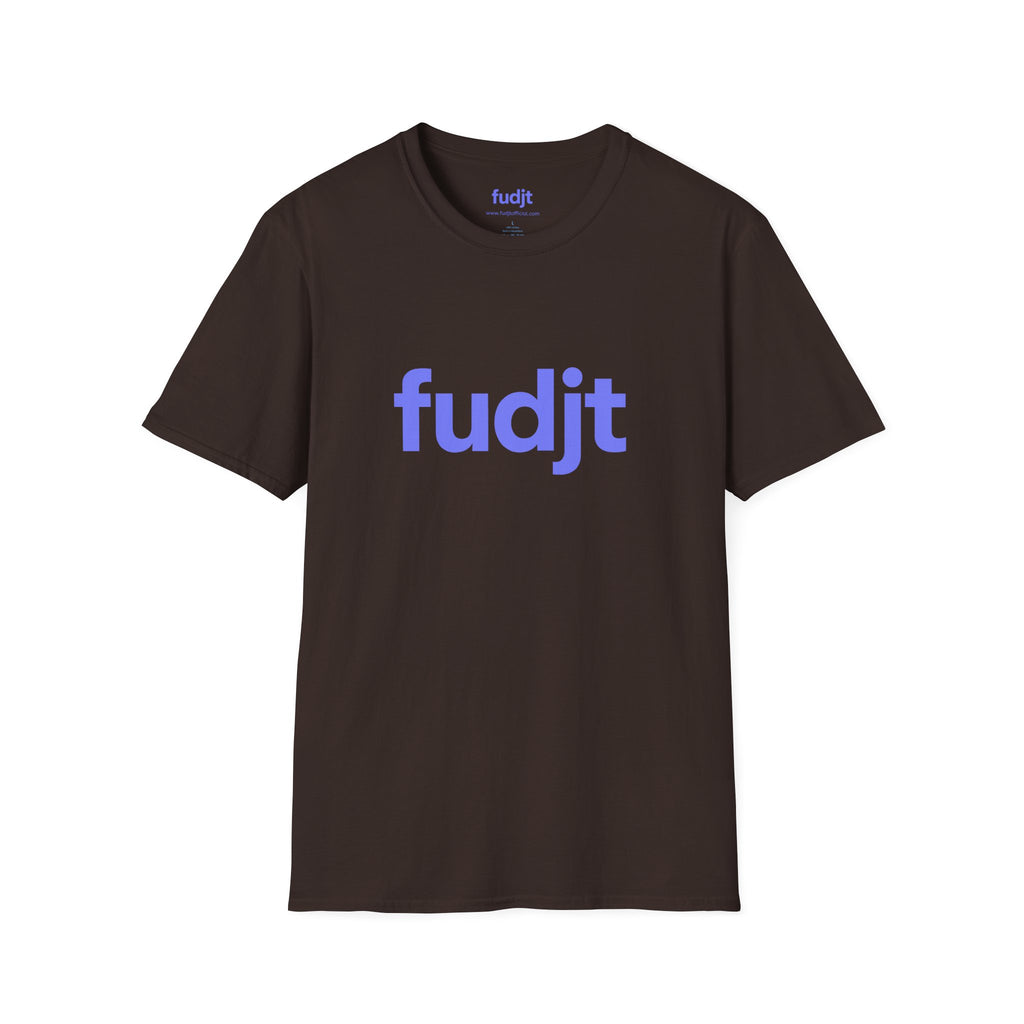 fudjt Everyday Style Light Blue logo Tee | 16 Colors