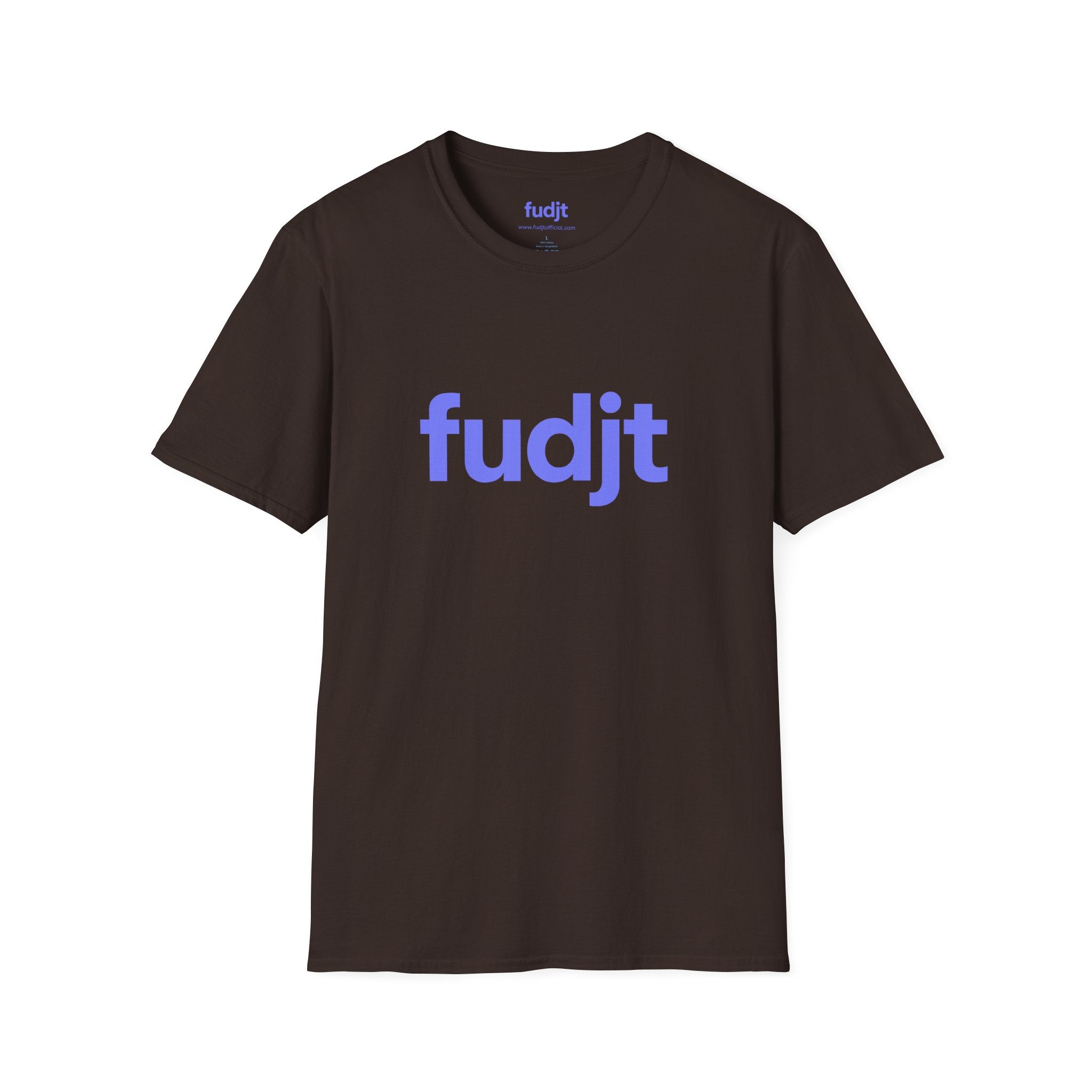 fudjt Everyday Style Light Blue logo Tee | 16 Colors