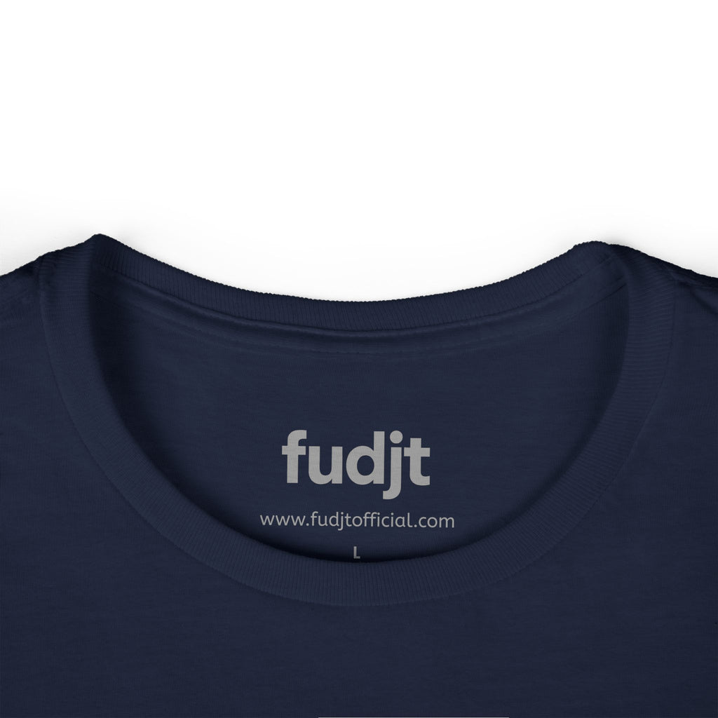 Women's Gray fudjt logo Comfy Stylie Tee | 12 Colors