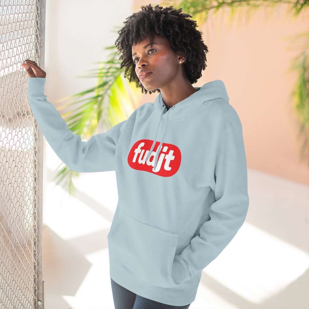 fudjt Anti-Supremacy Red Badge Hoodie – Premium Fleece Pullover | 14 Colors