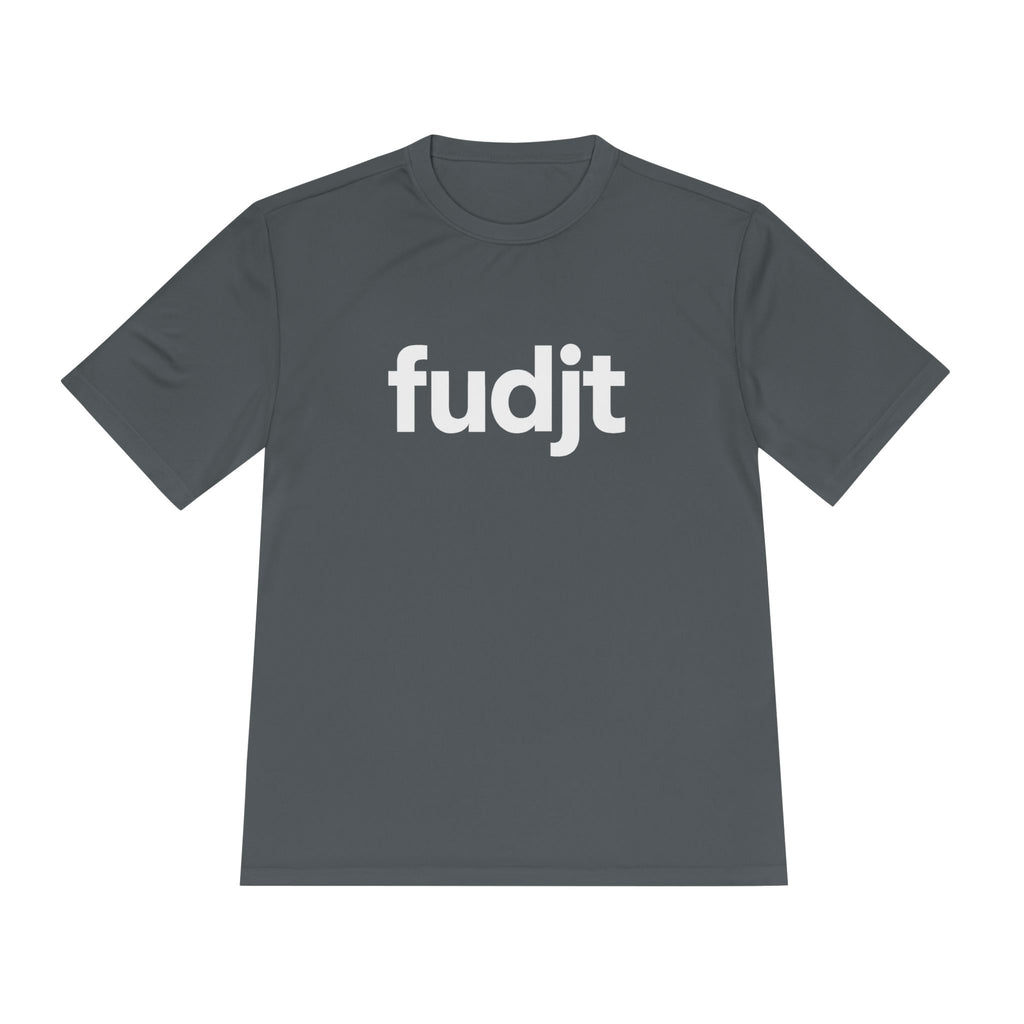 White fudjt design Moisture Wicking  Performance Tee | 13 Colors