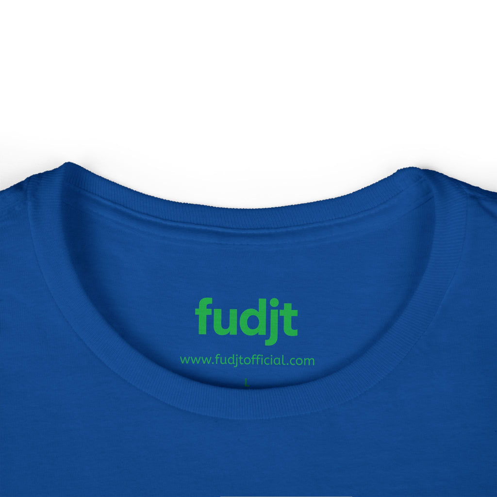 Women's Green fudjt logo Comfy Stylie Tee | 12 Colors