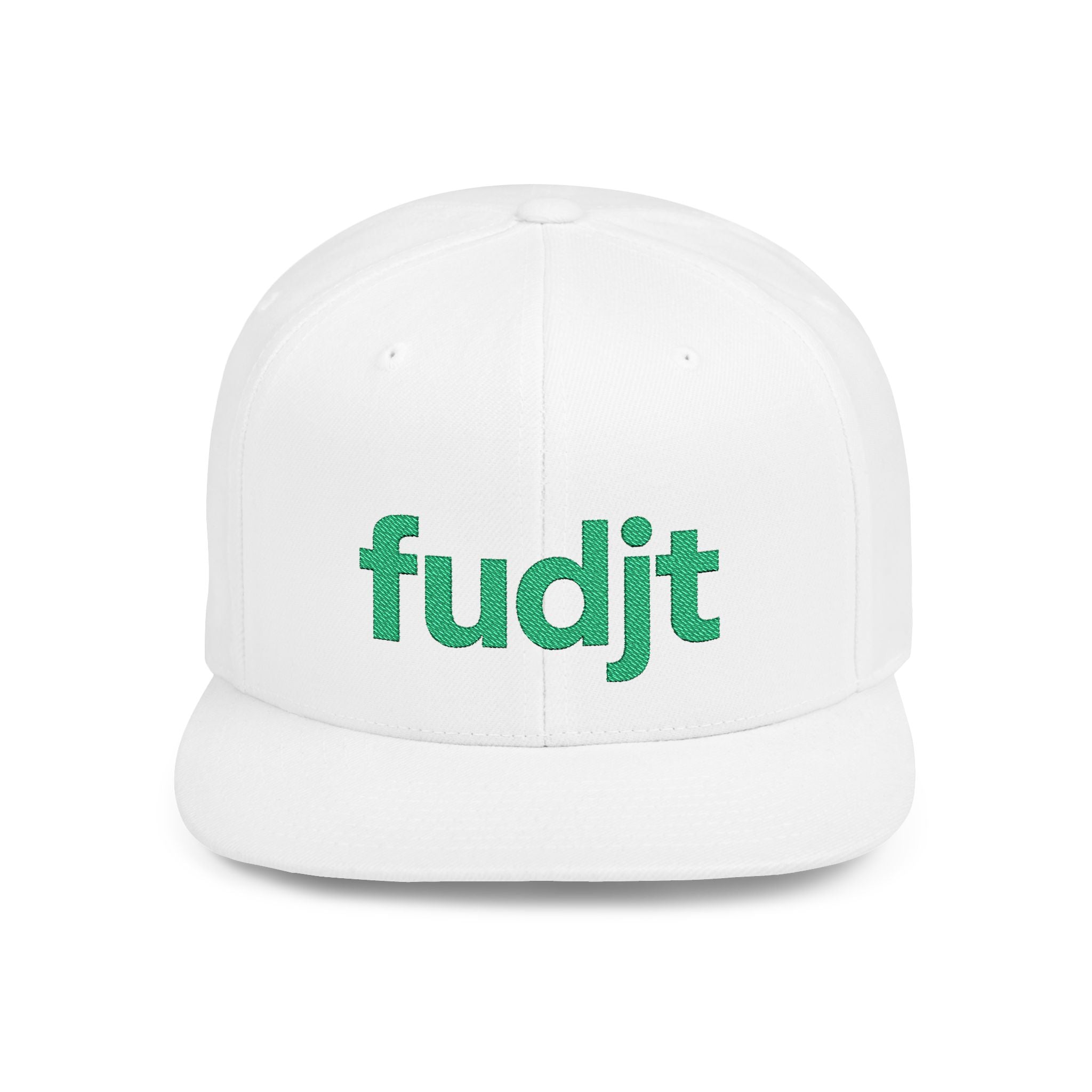 Stylish Flat Bill Snapback Graen fudjt Streetwear Logo Cap | 11 Colors