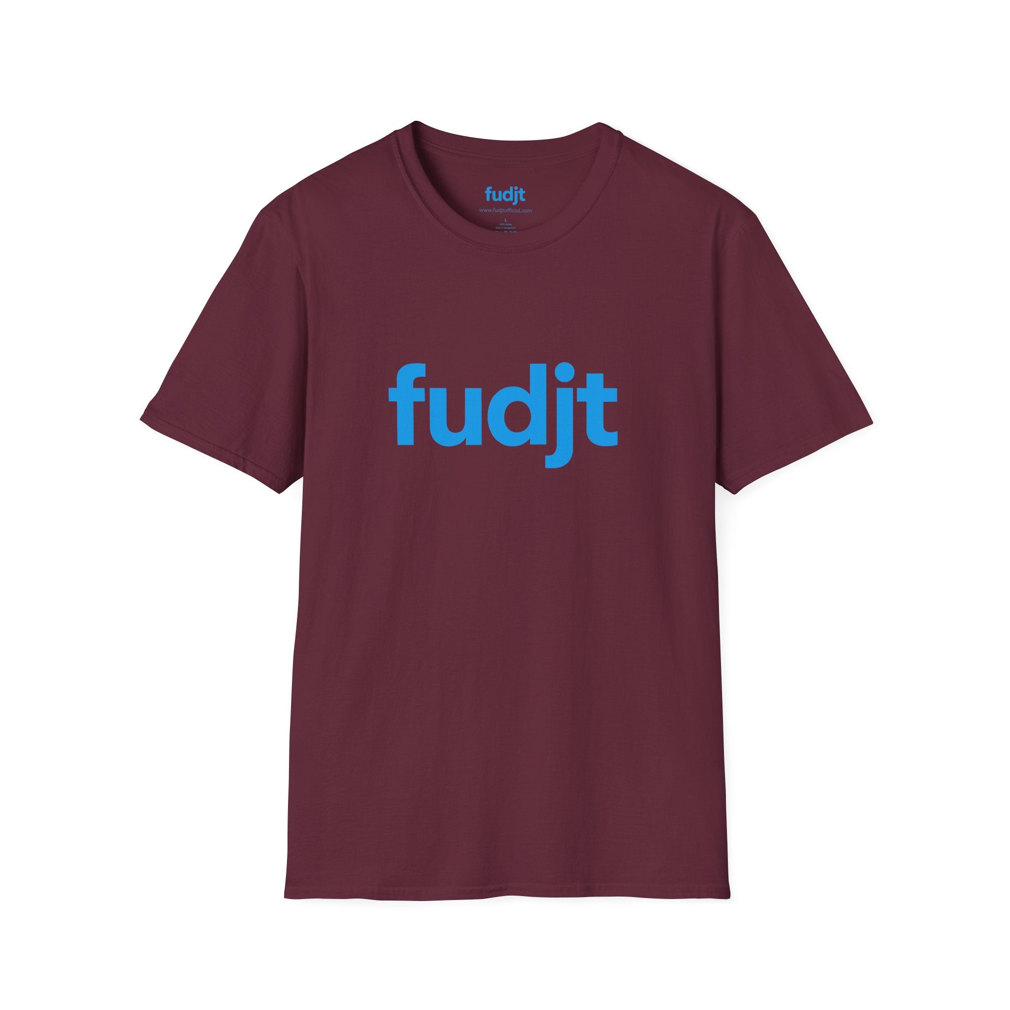 fudjt Everyday Style Turquoise logo Tee | 14 Colors
