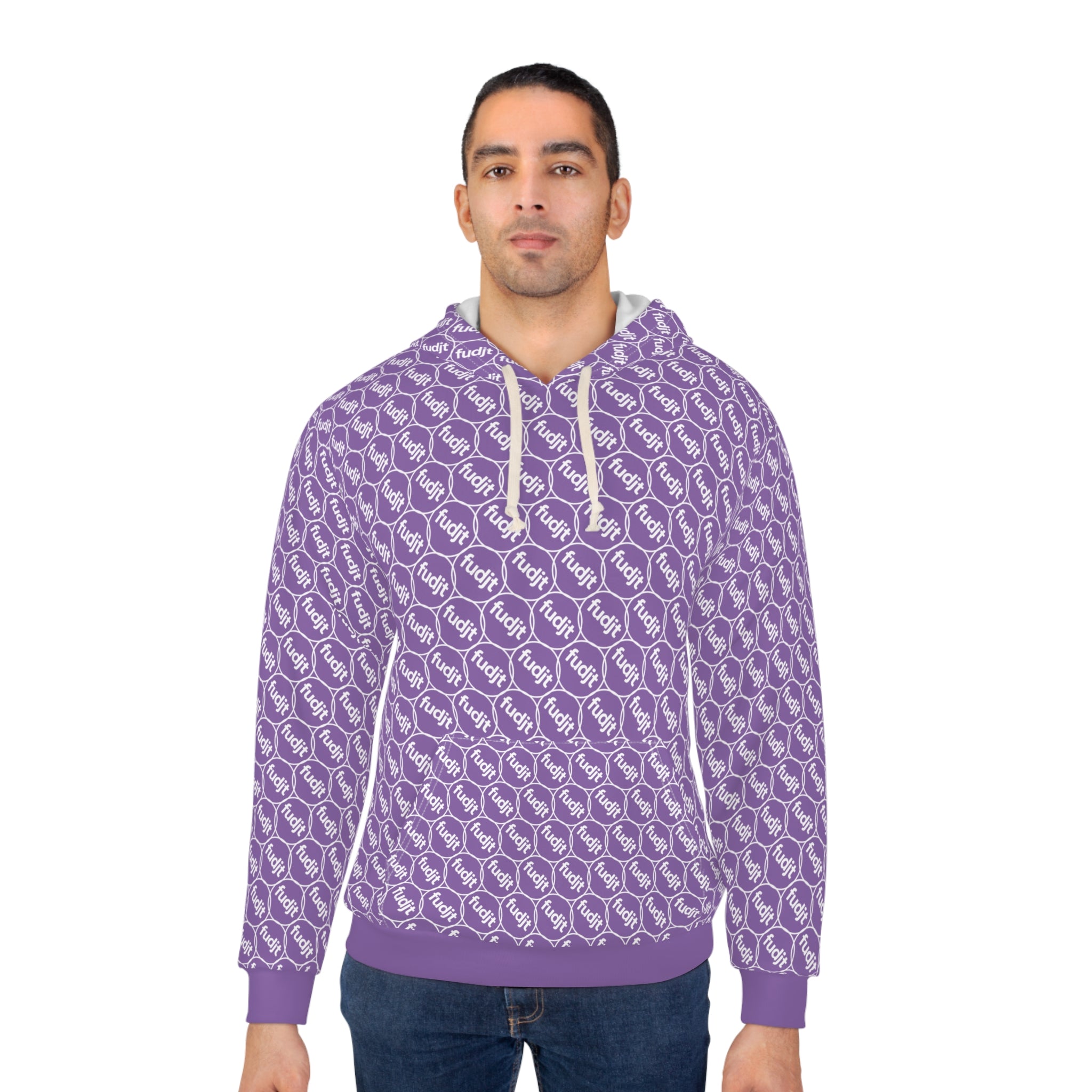 Light Purple fudjt Unbroken Chain Hoodie | All Over 2.5-45