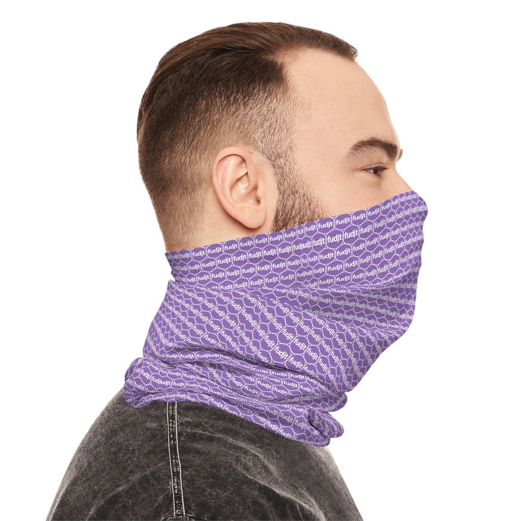 Light Purple fudjt Unbroken Chain .5 Neck Gaiter
