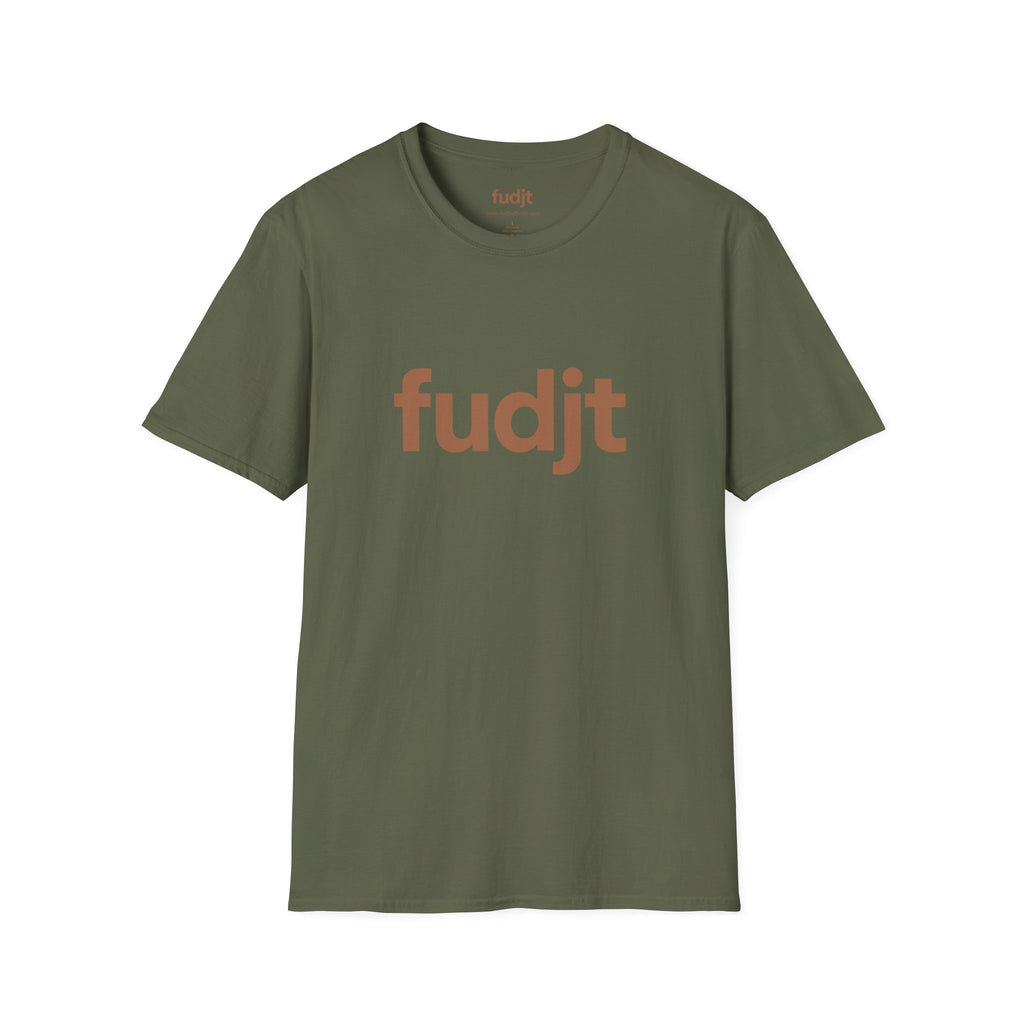 fudjt Everyday Style Brown logo Tee | 16 Colors