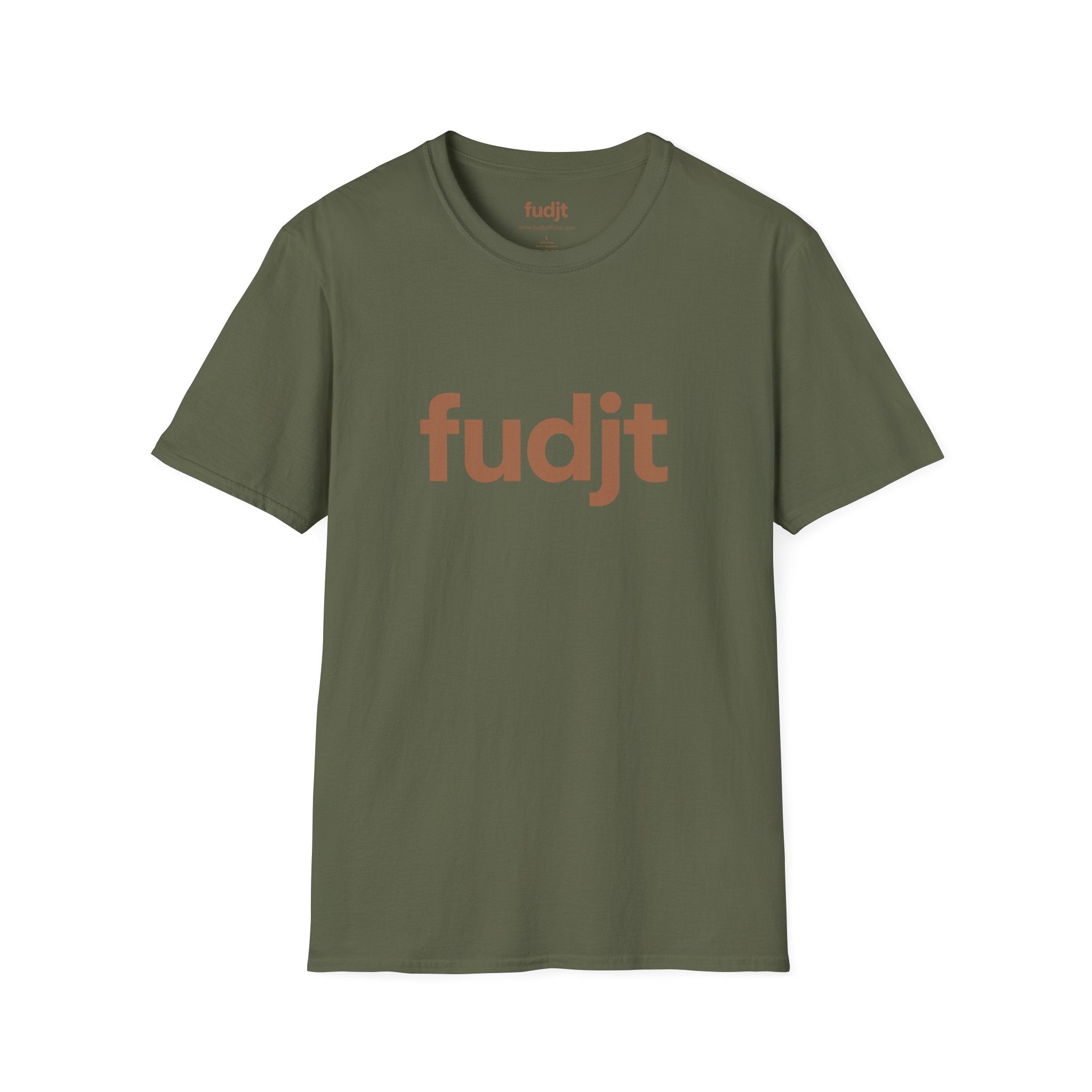 fudjt Everyday Style Brown logo Tee | 16 Colors