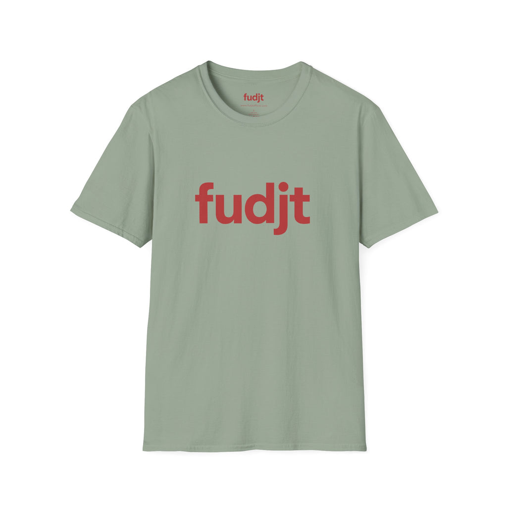 fudjt Everyday Style Red logo Tee | 14 Colors