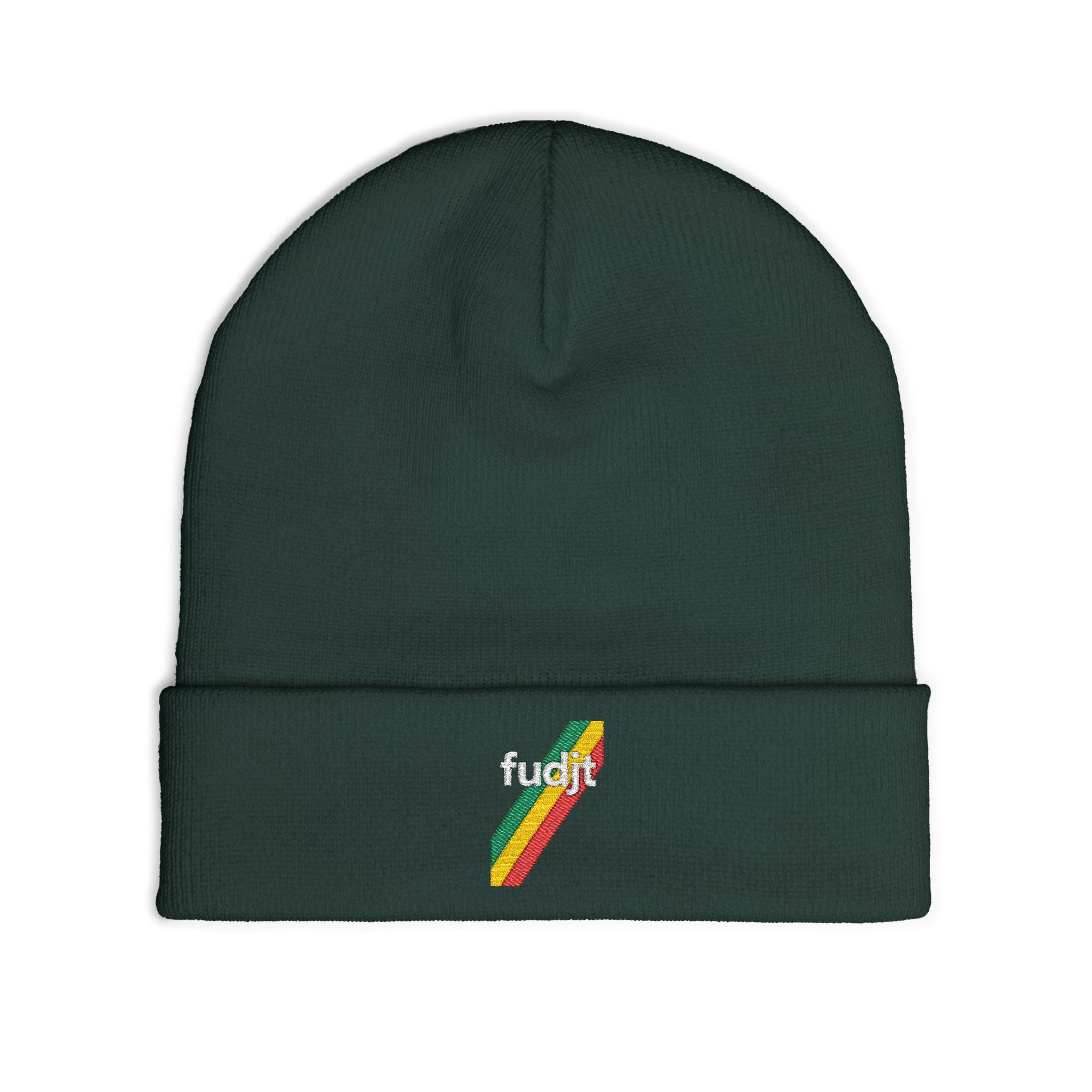 fudjt Knit Beanie | Rasta45 Stripe | 6 Colors
