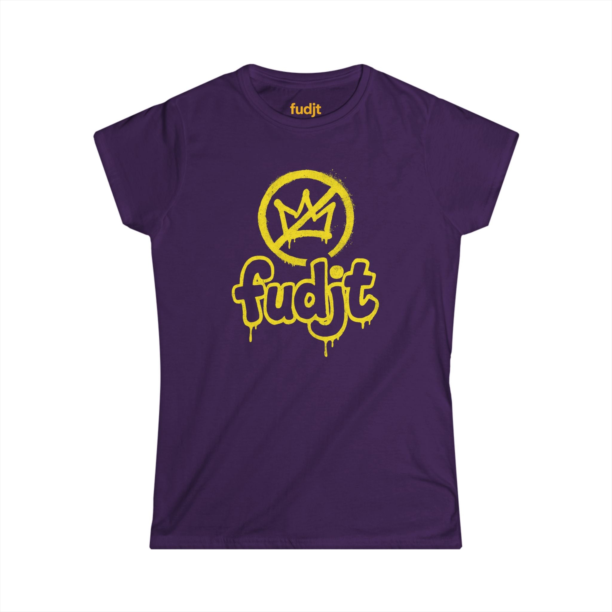 Women's Golden fudjt No Kings Comfy Stylie Tee | 11 Colors