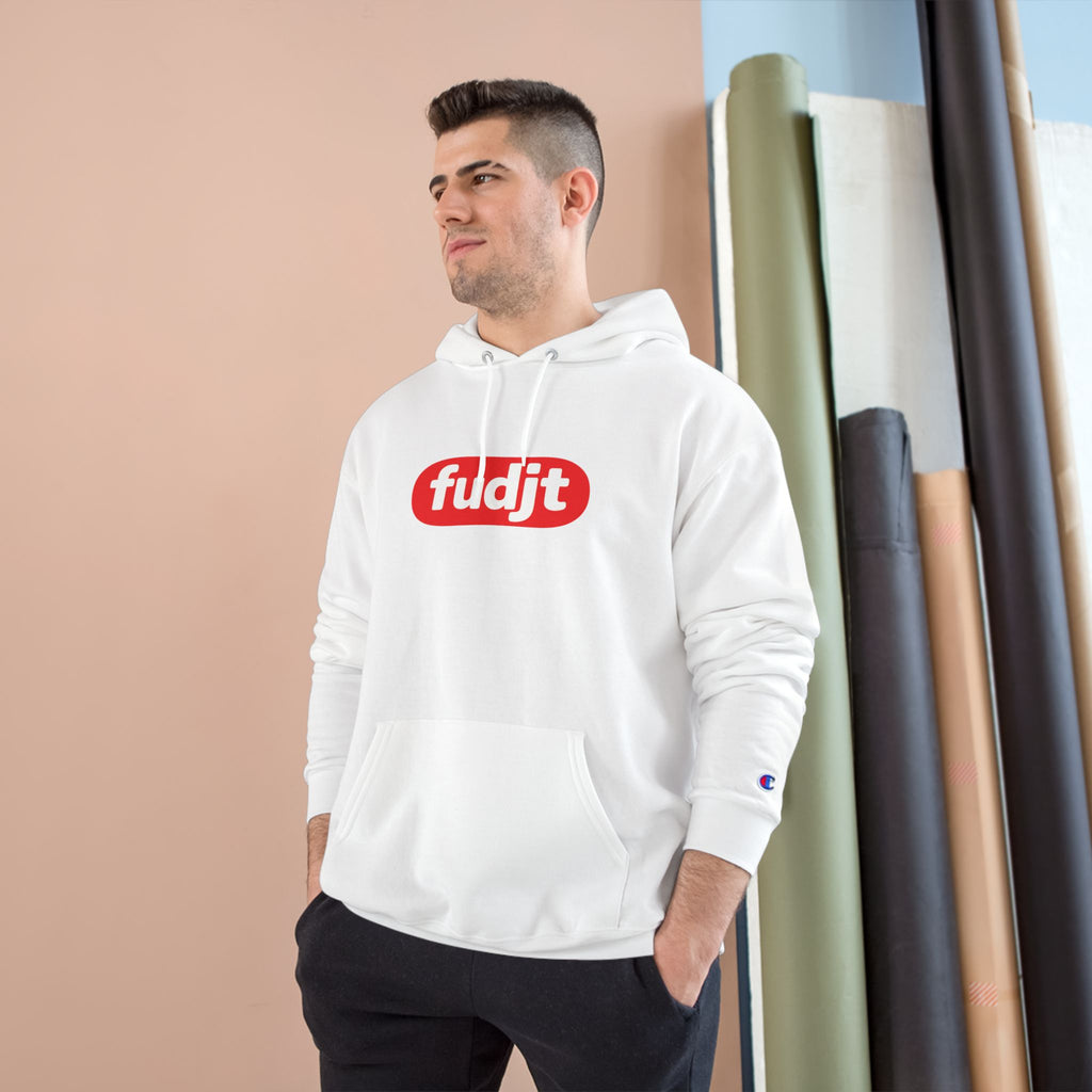 fudjt Anti-Supremacy Red Badge Champion Hoodie | 8 Colors