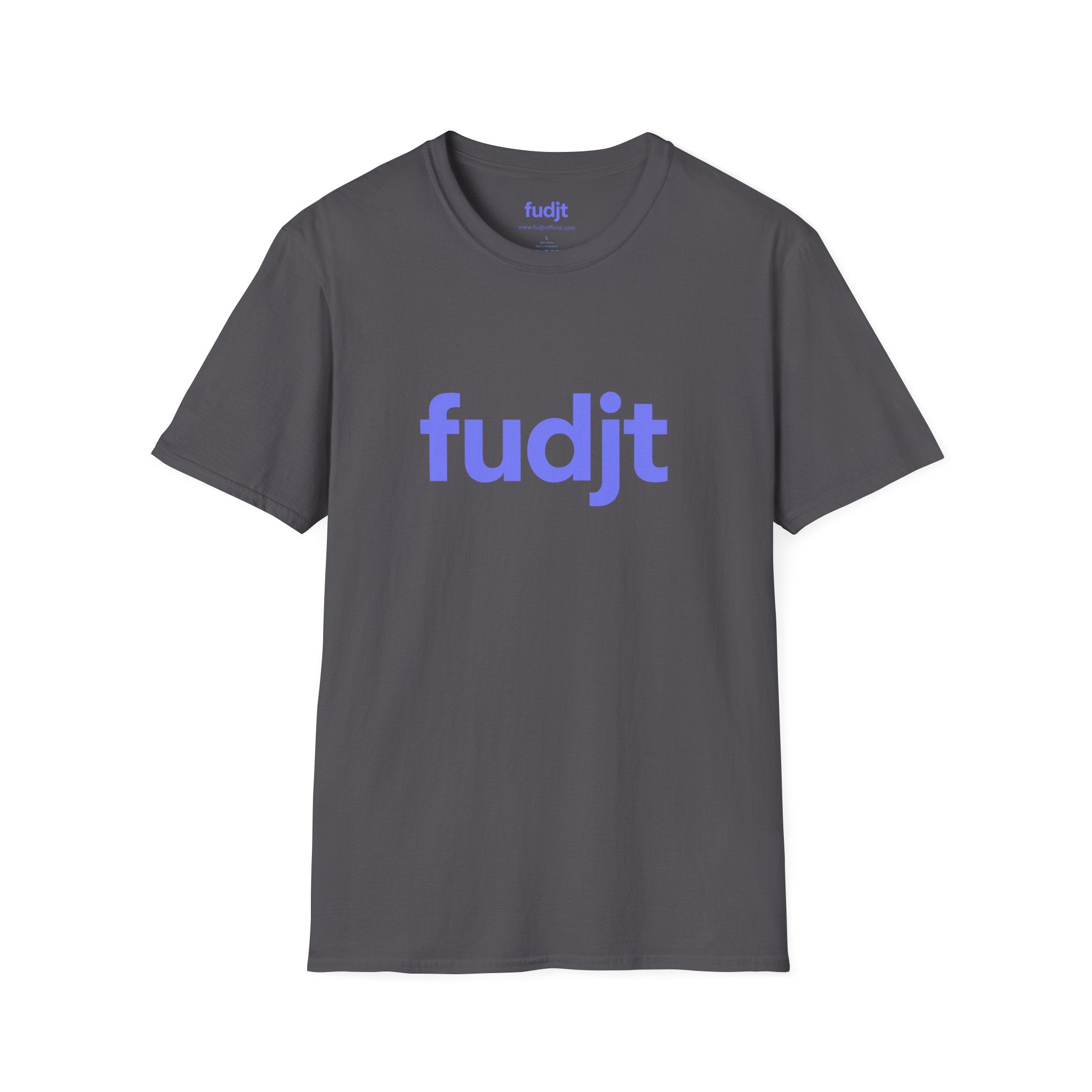 fudjt Everyday Style Light Blue logo Tee | 16 Colors