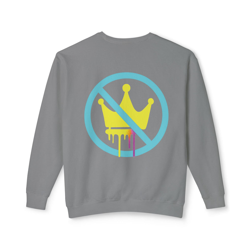Rebel Loon fudjt Crewneck Sweatshirt – Graphic Loon Design, No Crowns Back | 6 Colors