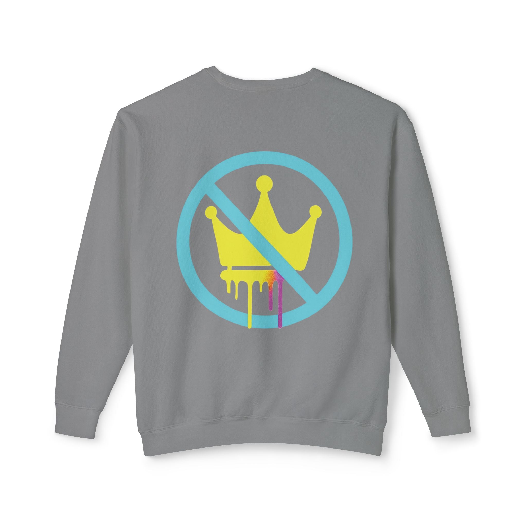Rebel Loon fudjt Crewneck Sweatshirt – Graphic Loon Design, No Crowns Back | 6 Colors