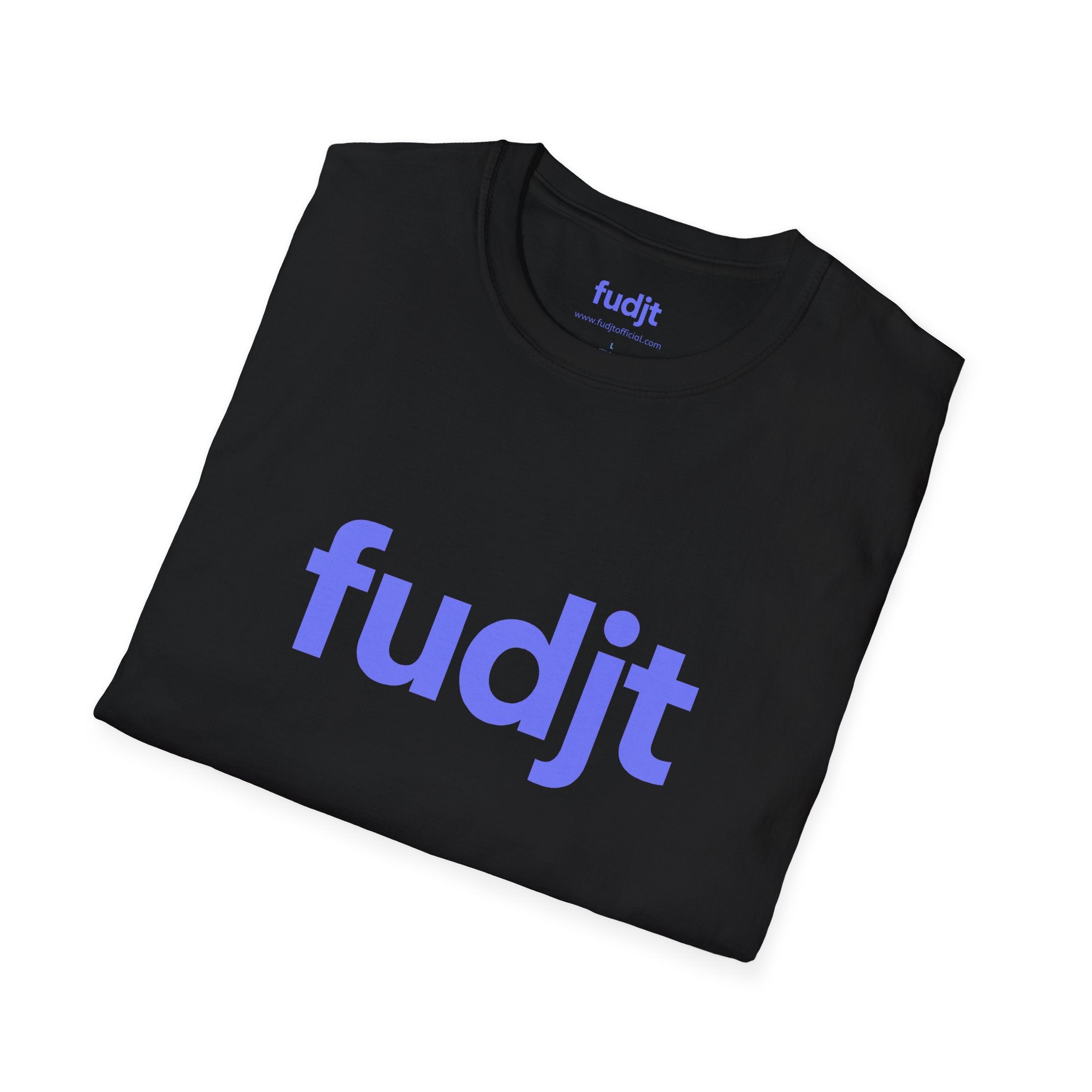 fudjt Everyday Style Light Blue logo Tee | 16 Colors