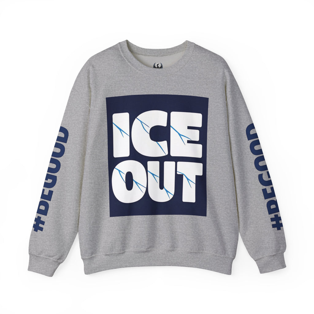 Ice Out Crewneck Sweatshirt — #PRETTIGOOD Graphic Pullover | 10 Colors