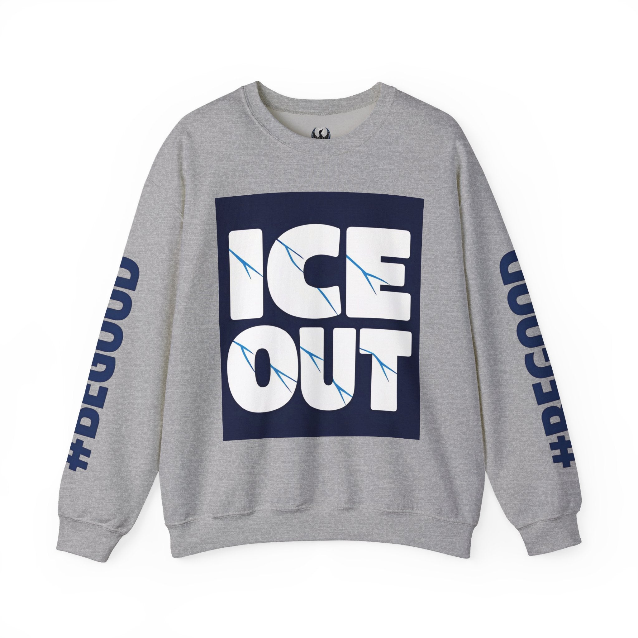 Ice Out Crewneck Sweatshirt — #PRETTIGOOD Graphic Pullover | 10 Colors