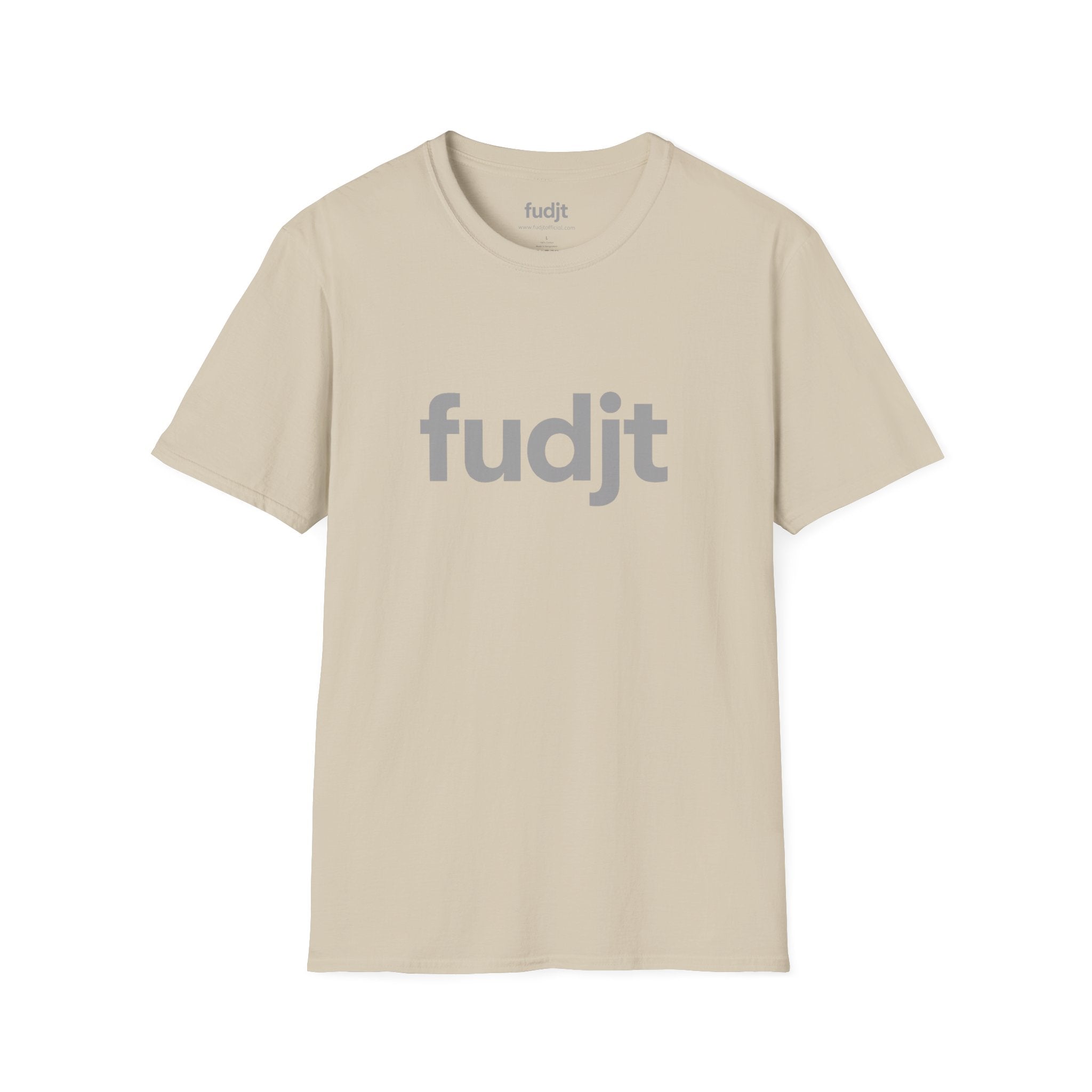 fudjt Everyday Style Gray logo Tee | 16 Colors