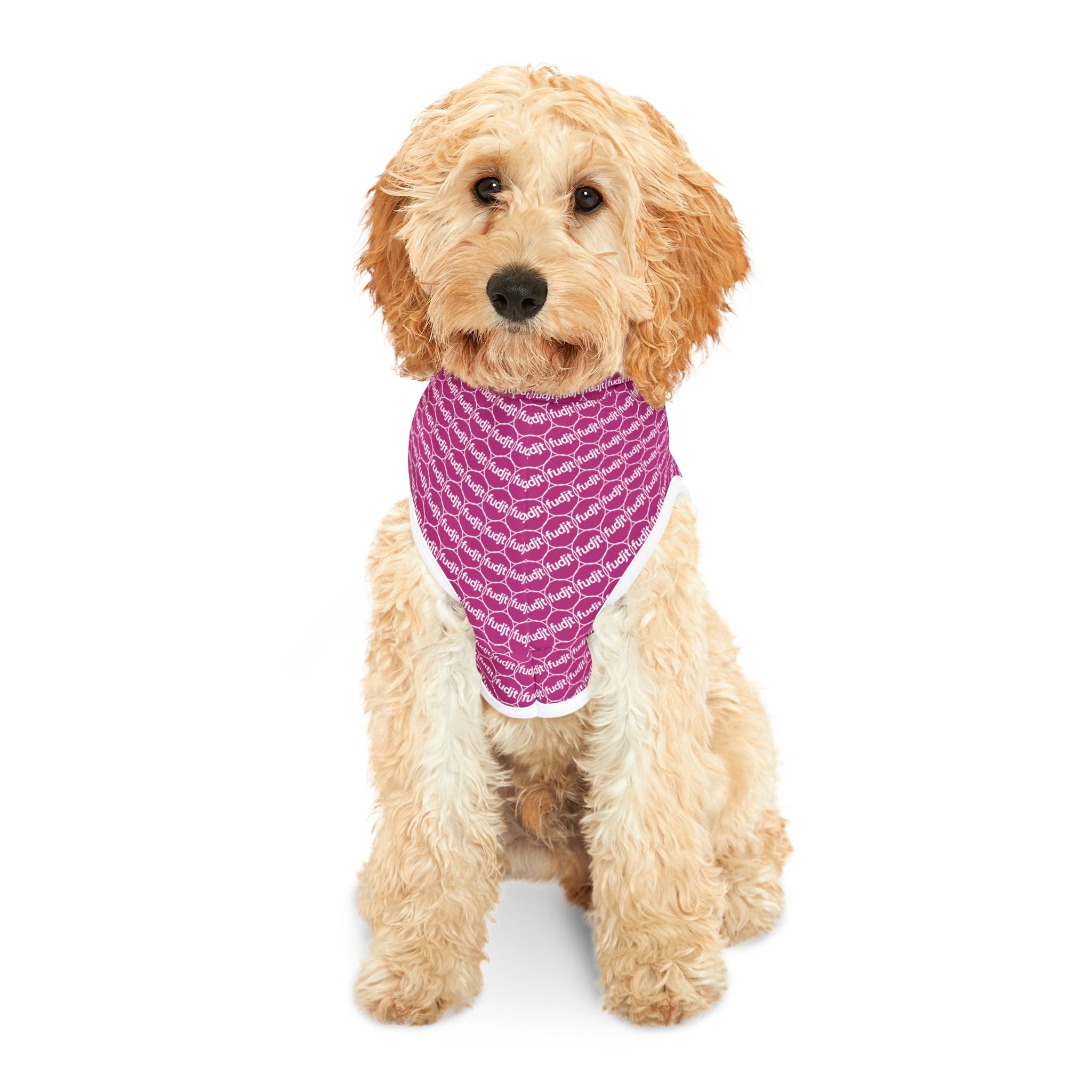 Pink fudjt Pet Hoodie | Unbroken Chain 1.25 | 7 Sizes