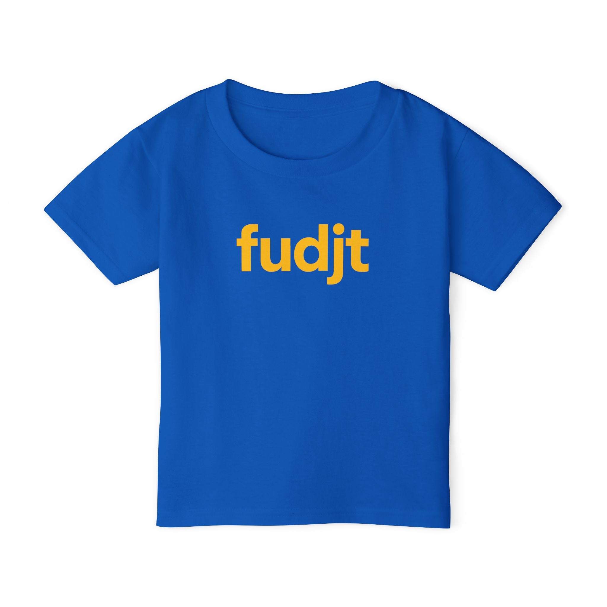 Toddler T-Shirt with Gold Fudjt Design | 6 Colors