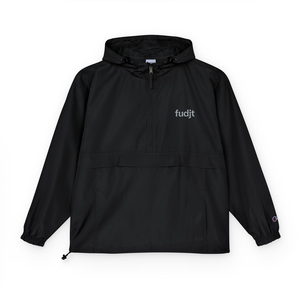 Packable Gray fudjt logo Anorak Jacket - Champion Unisex Adventure Wear | 9 Colors