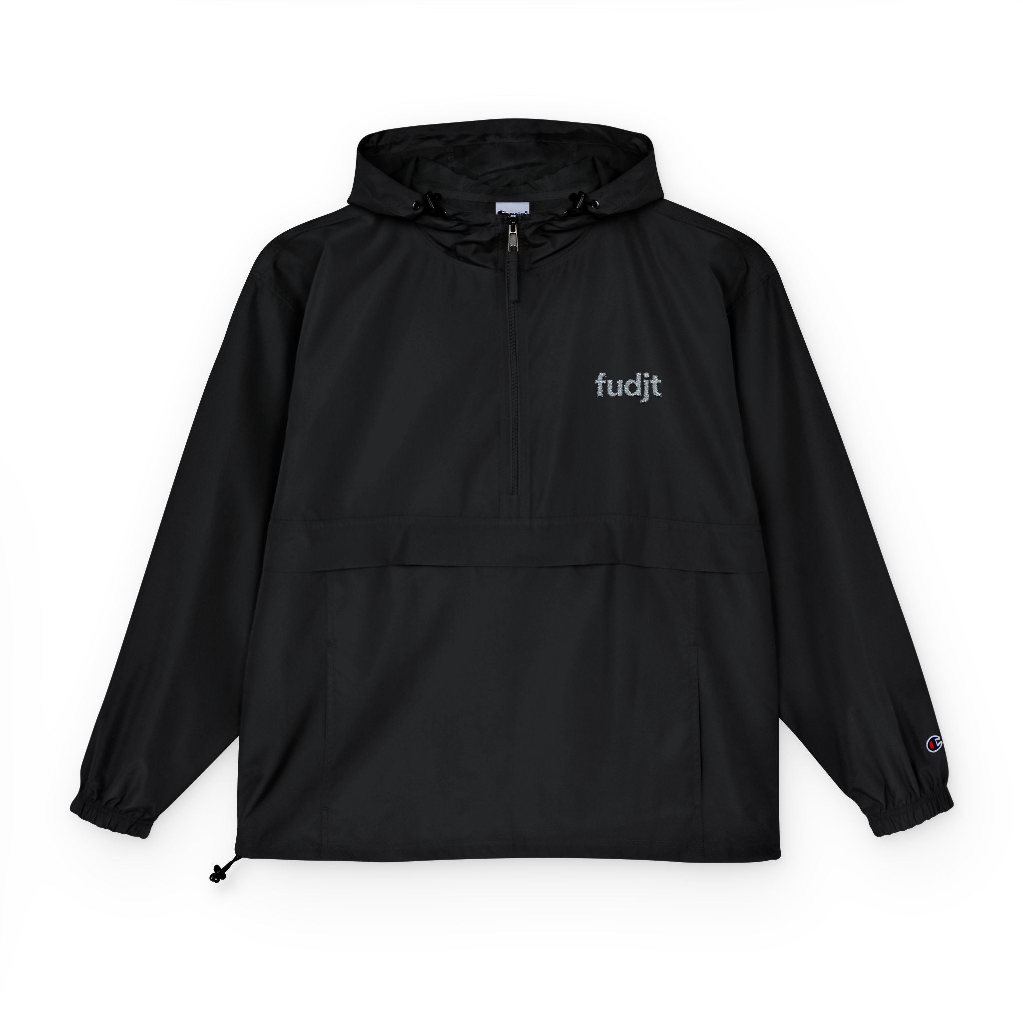 Packable Gray fudjt logo Anorak Jacket - Champion Unisex Adventure Wear | 9 Colors