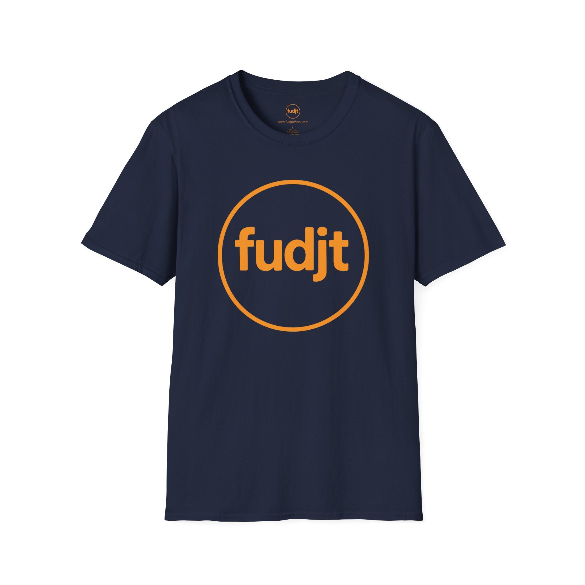 Orange fudjt Circle Everyday Style Tee | 14 Colors