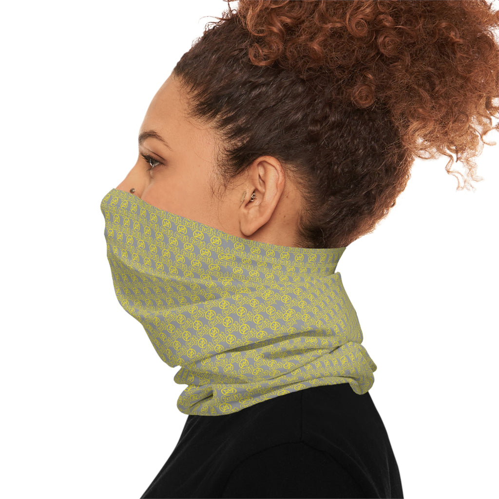Gray Golden fudjt No Kings .5 Neck Gaiter