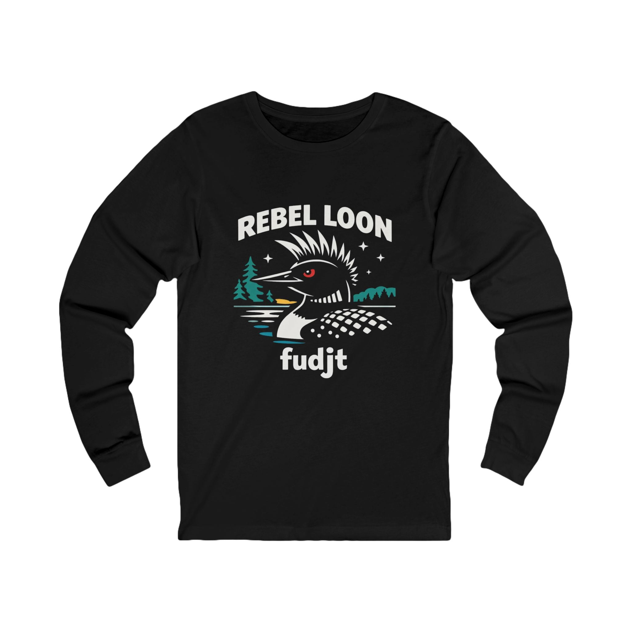 fudjt Rebel Loon Naturescape Long Sleeve Tee | 11 Colors