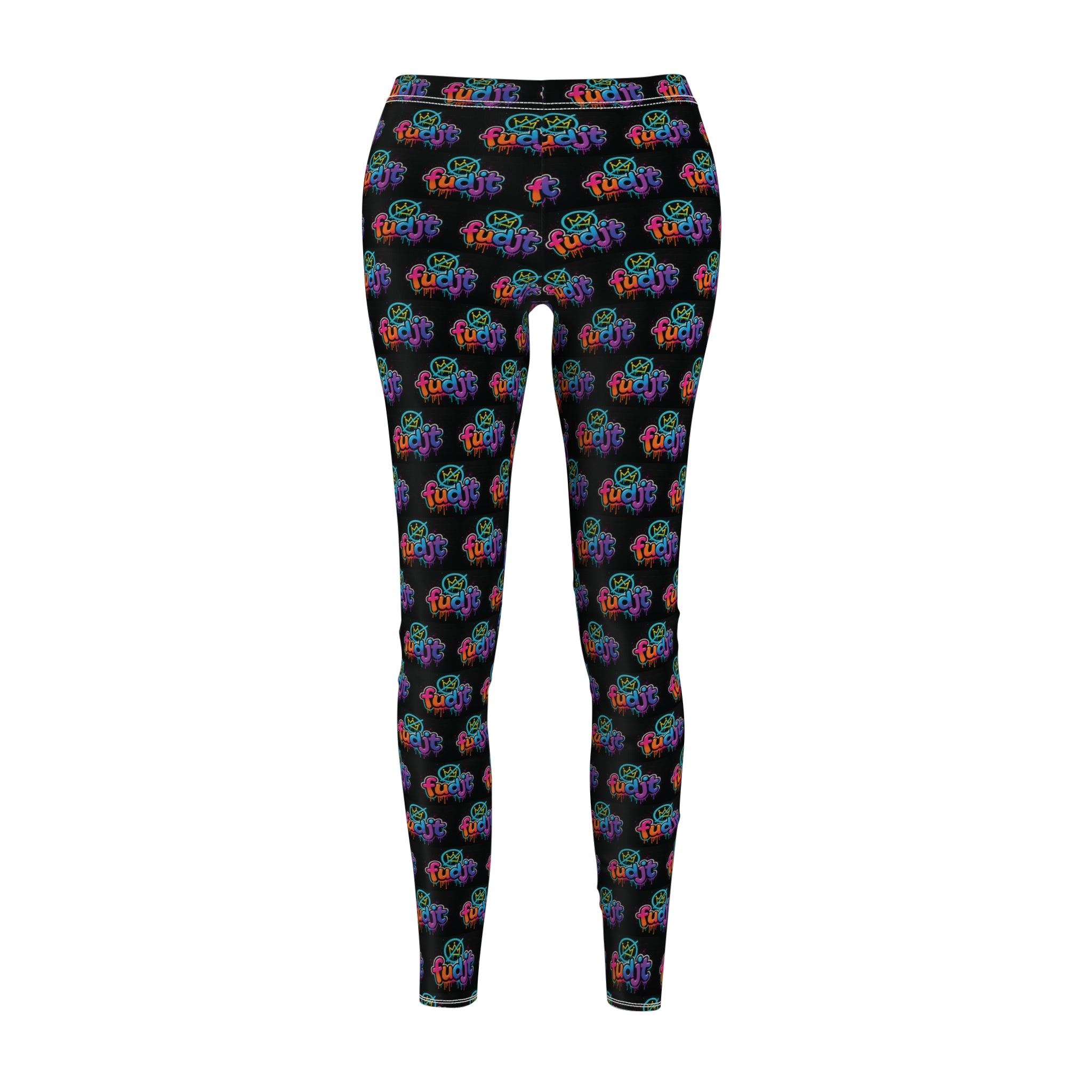 fudjt No Kings Clown Town 3 Leggings