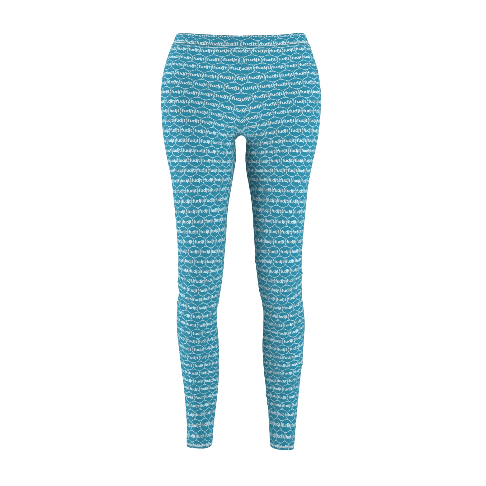 Turquoise fudjt Unbroken Chain 1.25 Casual Leggings