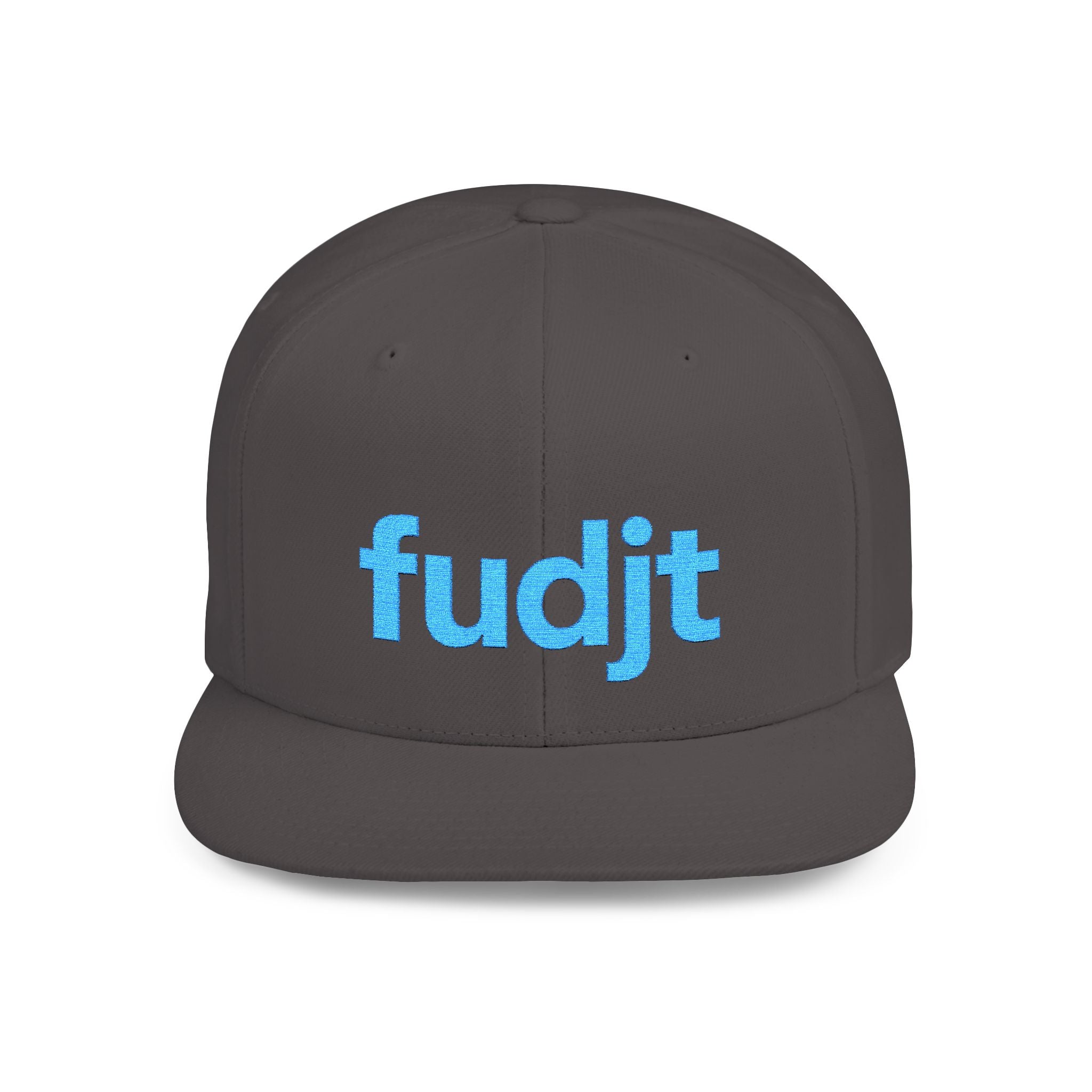 Stylish Flat Bill Snapback Turquoise fudjt Streetwear Logo Cap | 12 Colors