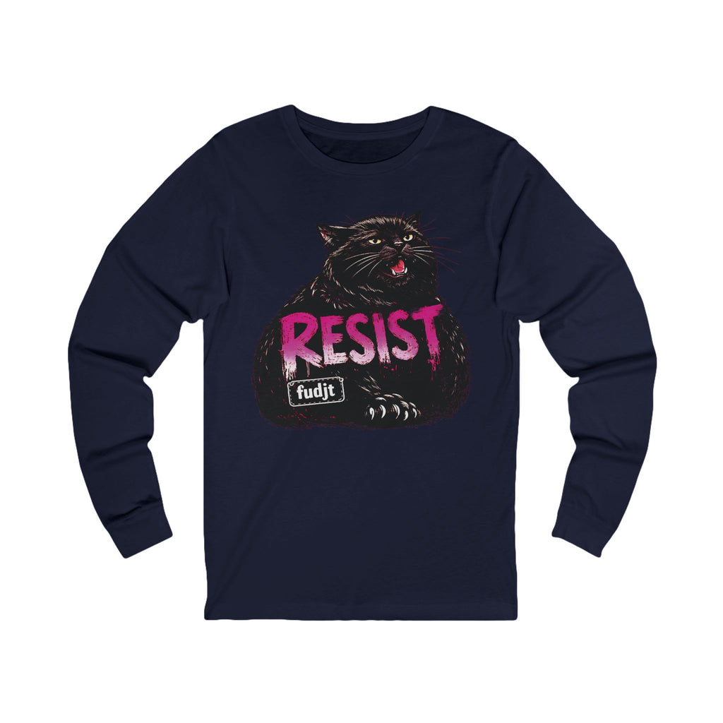 fudjt Resist Long Sleeve Tee | Black Pussycat | 13 Colors
