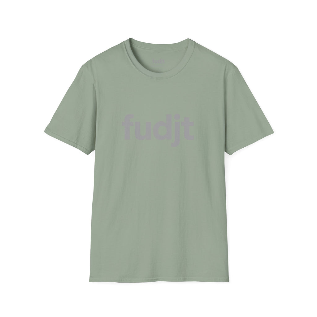 fudjt Everyday Style Gray logo Tee | 16 Colors